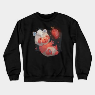 Strawberry Panda Crewneck Sweatshirt